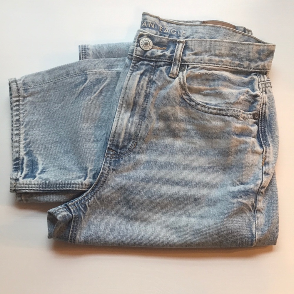 AEO - 90s Boyfriend Jeans, Light-Wash